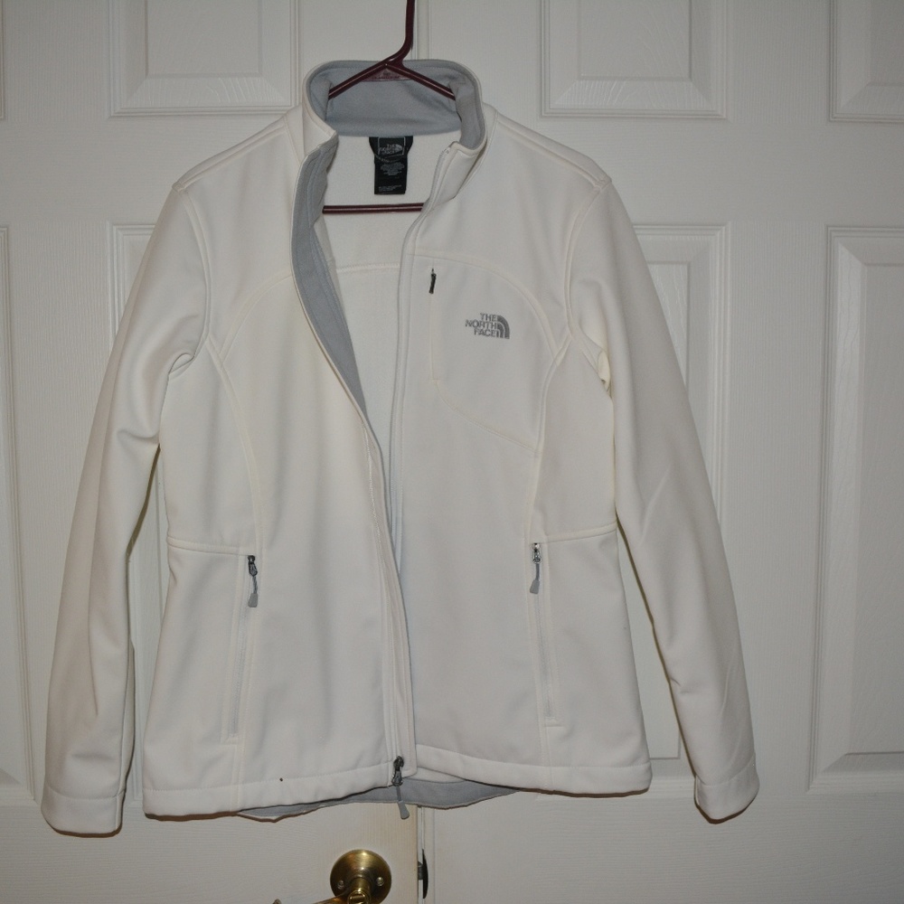 North Face Light Jacket - White - like new